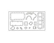 Gasket engine gearbox