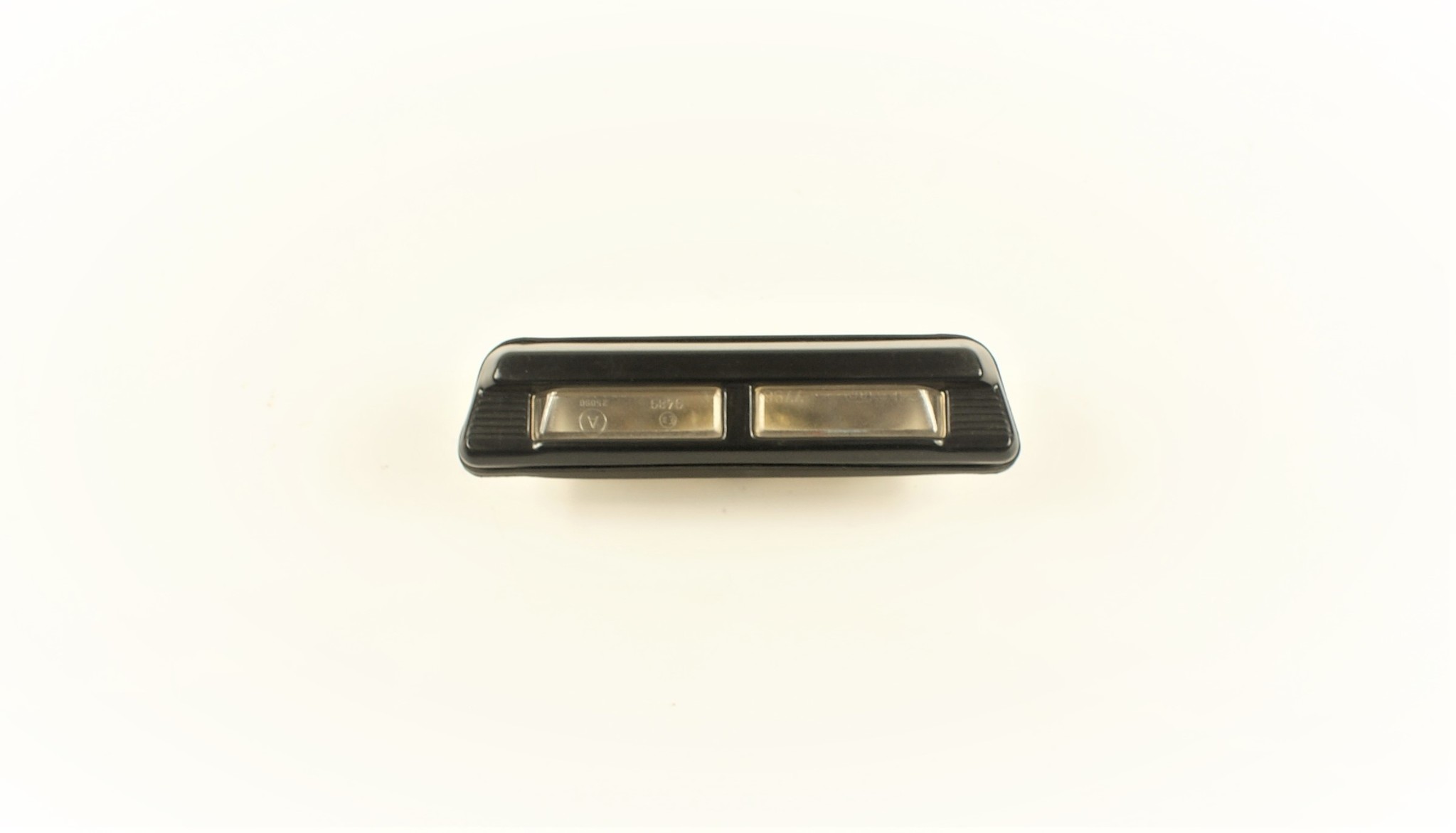 Eclairage de plaque d'immatriculation noir Fiat 126 - 127 - 128 - 131