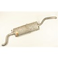 Rear muffler Fiat 124 Combi - Familiale