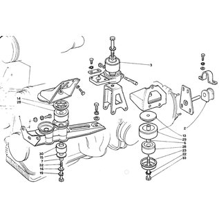 Engine mount - gearbox mount