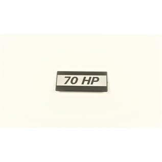 Opschrift 70HP Fiat 127 Sport