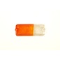 Direction indicator glass right Fiat 127 orange - clear