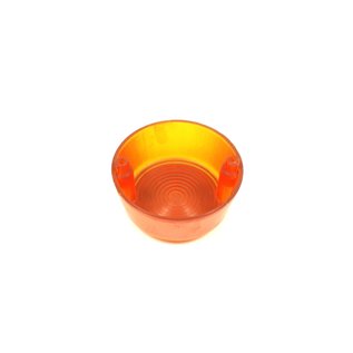 Direction indicator glass orange Fiat 238 - 900T