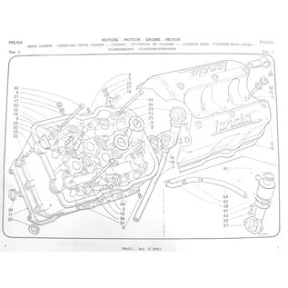 Gasket filler support Fulvia