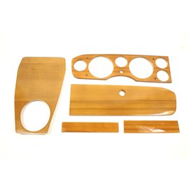 Dashboard wood set Fiat 124 Spider