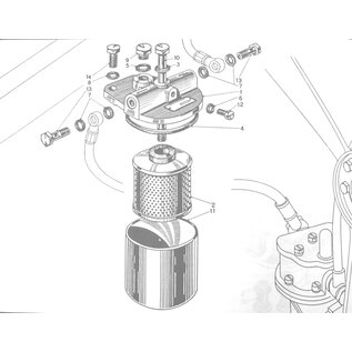 Fuel filter Lancia Flaminia