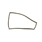 Window seal rear Beta Coupe