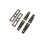 Haubenscharnier unterlage Fiat 850 Spider