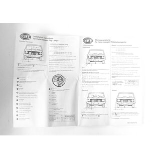 Mistlampen Hella 140