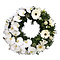 Handwerk met liefde en aandacht Urn wreath Orchids