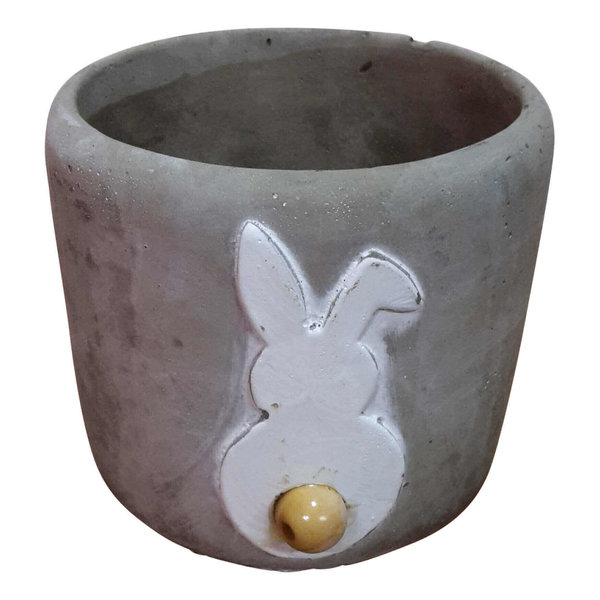 Pot with rabbit