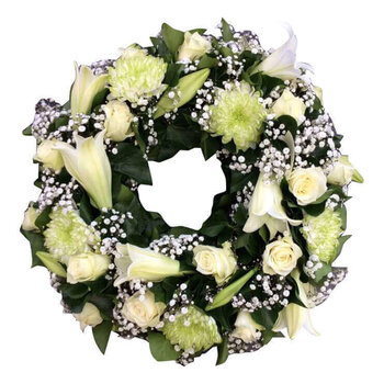 Handwerk Urn wreath Lily