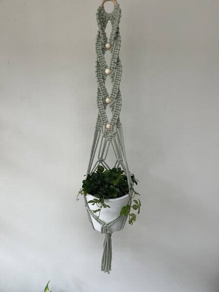 Plantenhanger Macramé
