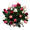 Handwerk met liefde en aandacht Mixed Roses Bouquet