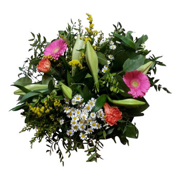 Handwerk met liefde en aandacht Boeket Mix Kleuren