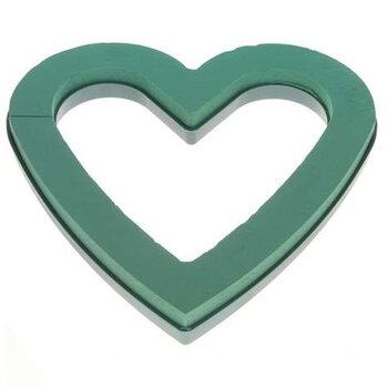 Floral foam open heart