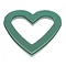 Floral foam open heart