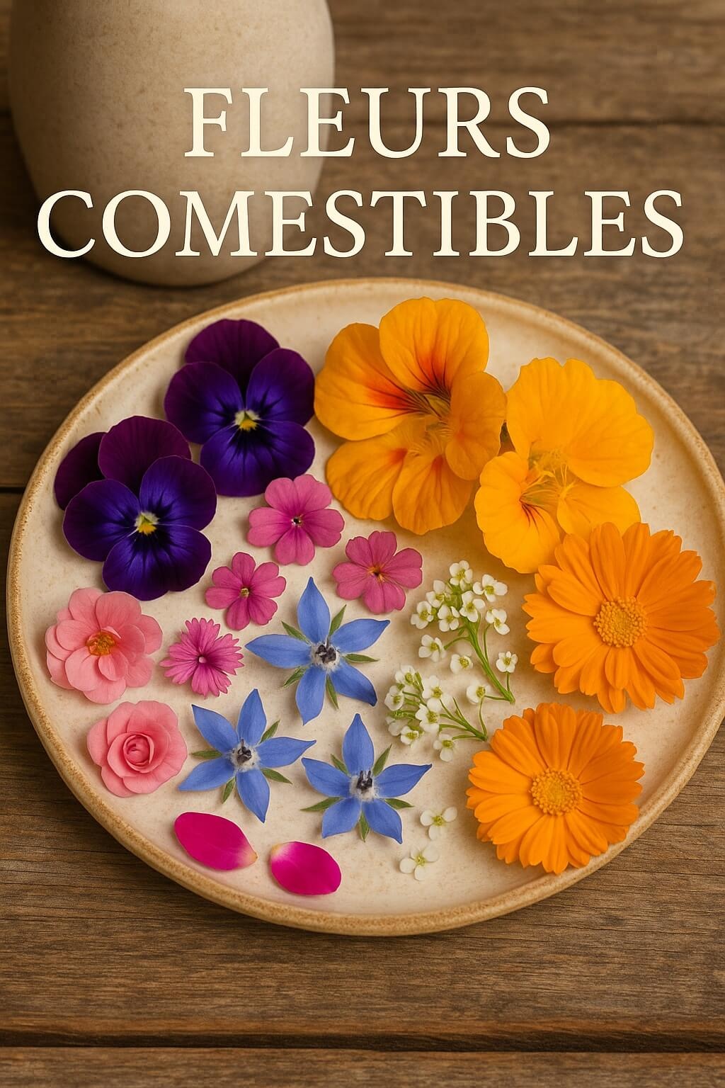 Fleurs comestibles