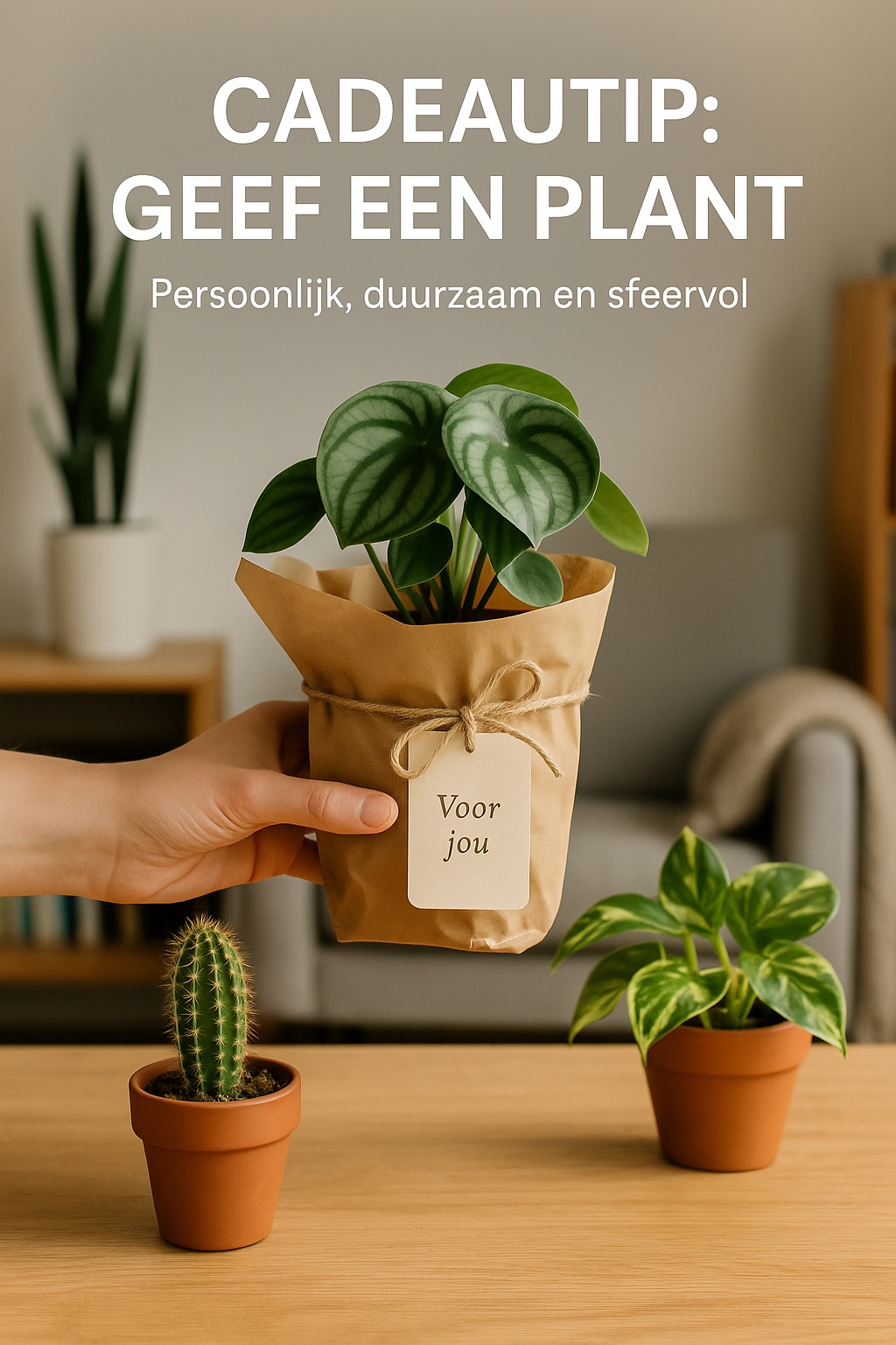 Cadeau voor een plantenliefhebber? Geef een plant!
