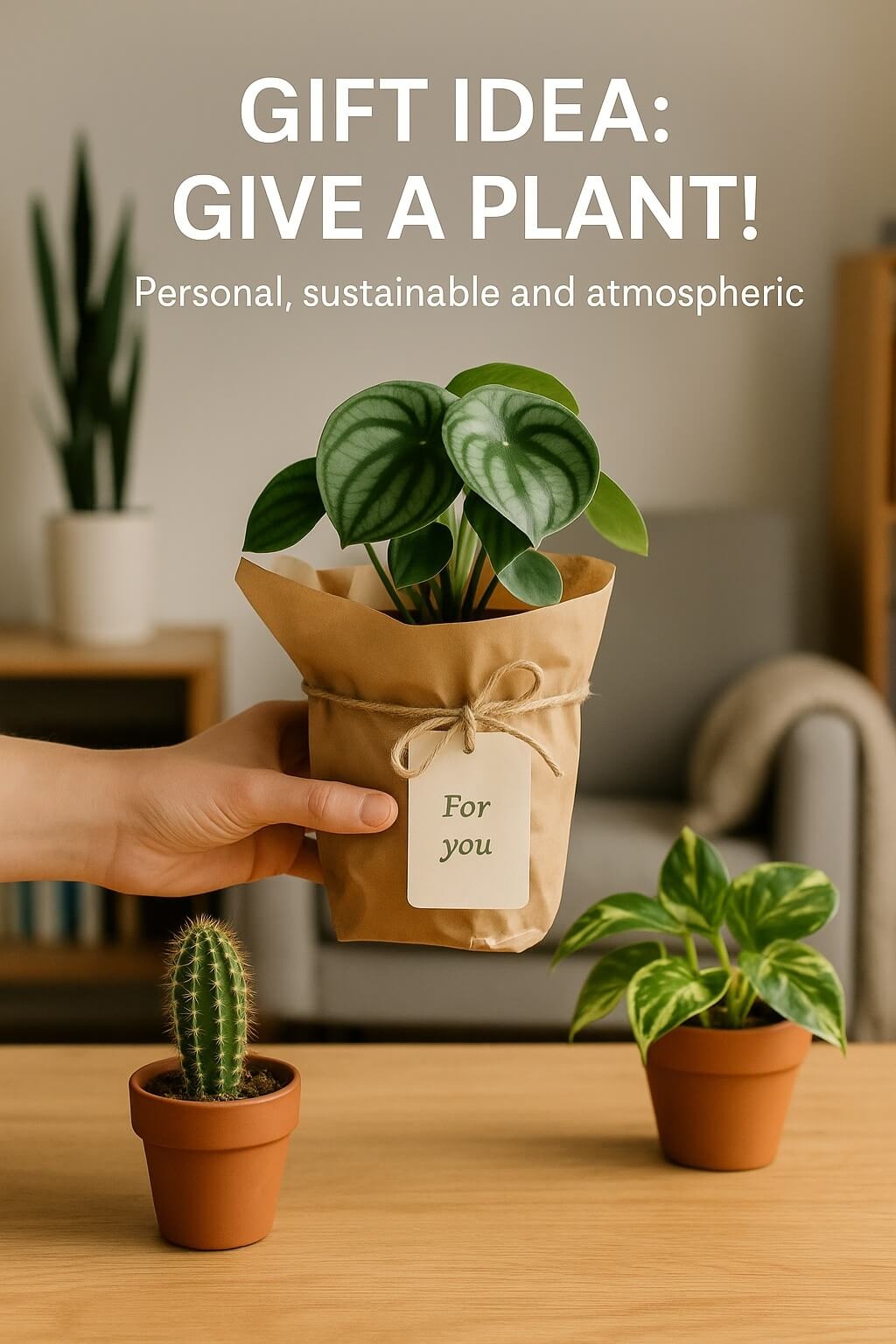 Gift for a plant lover? Give a plant!