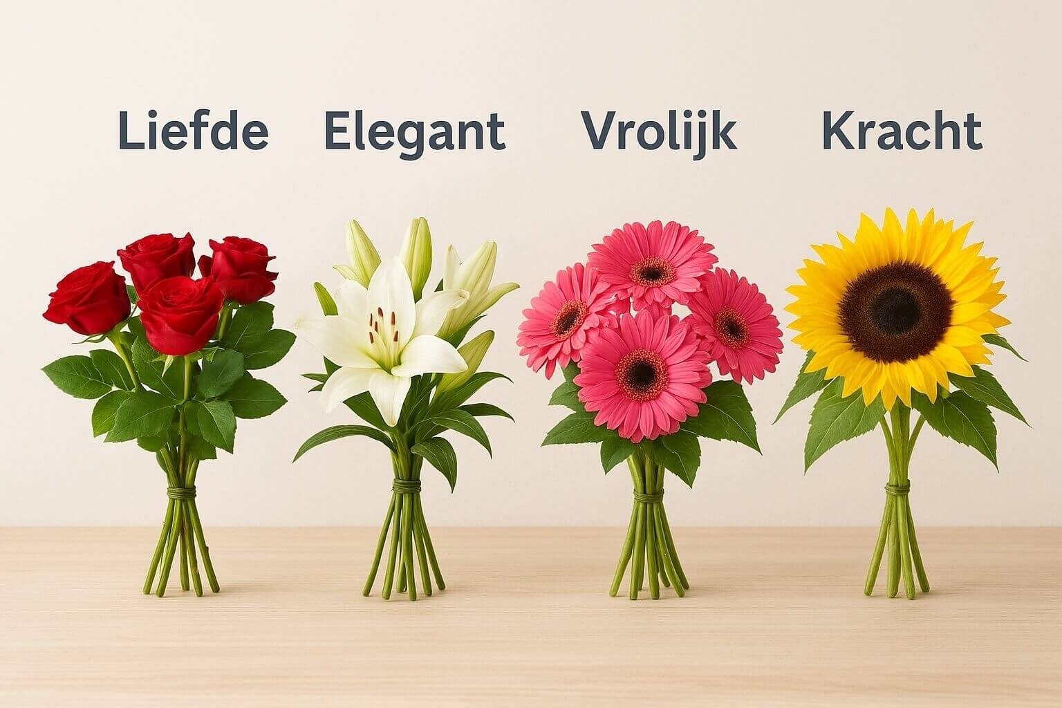 Symboliek van bloemen: wat uw boeket echt zegt