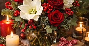 Make Christmas Eve Magical with Flowers & Christmas Plants