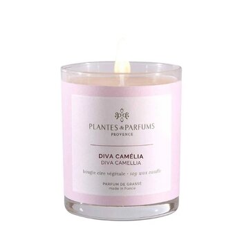 Plantes & Parfums Bougie Parfumée Camélia Diva