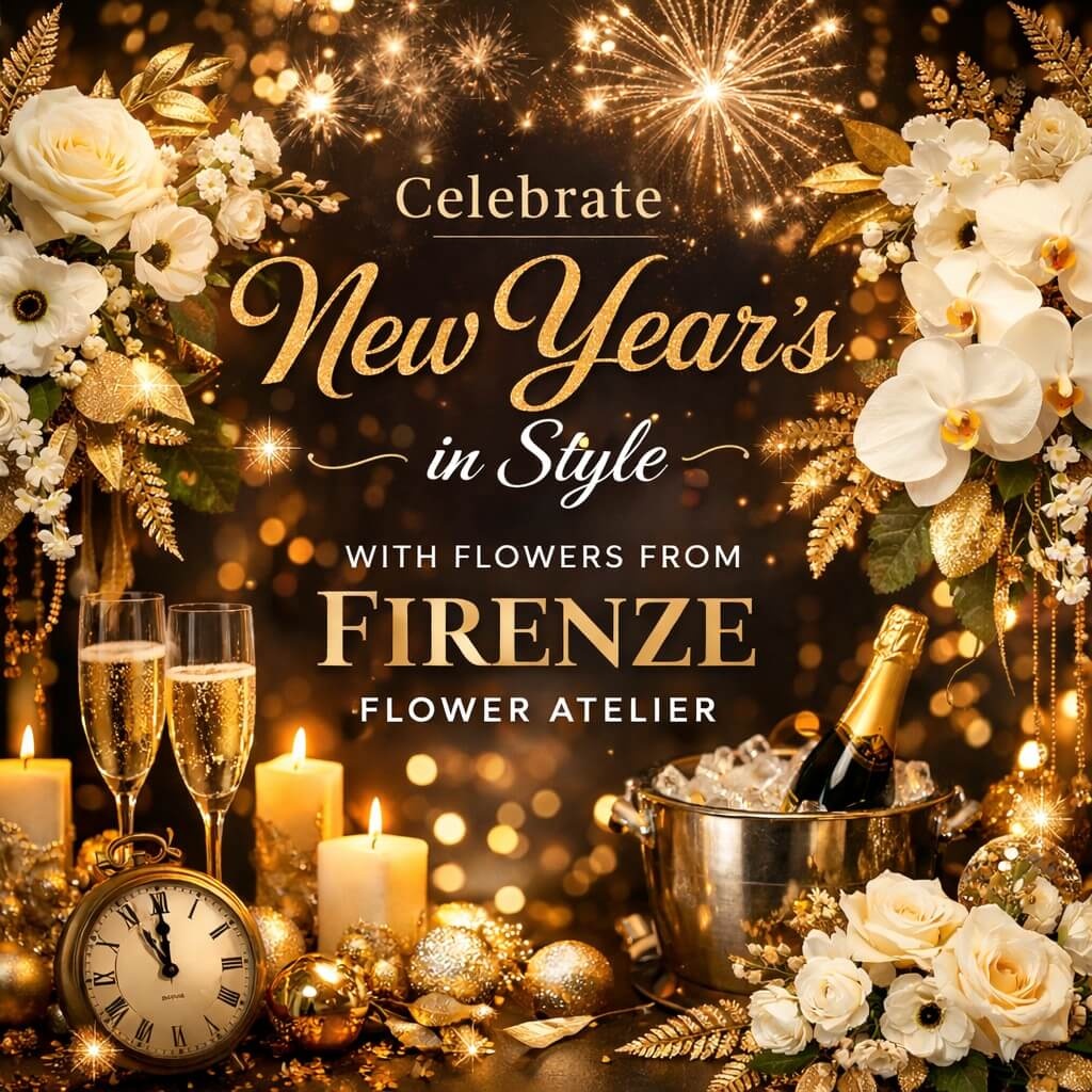 Flowers New Year’s Eve 31 December