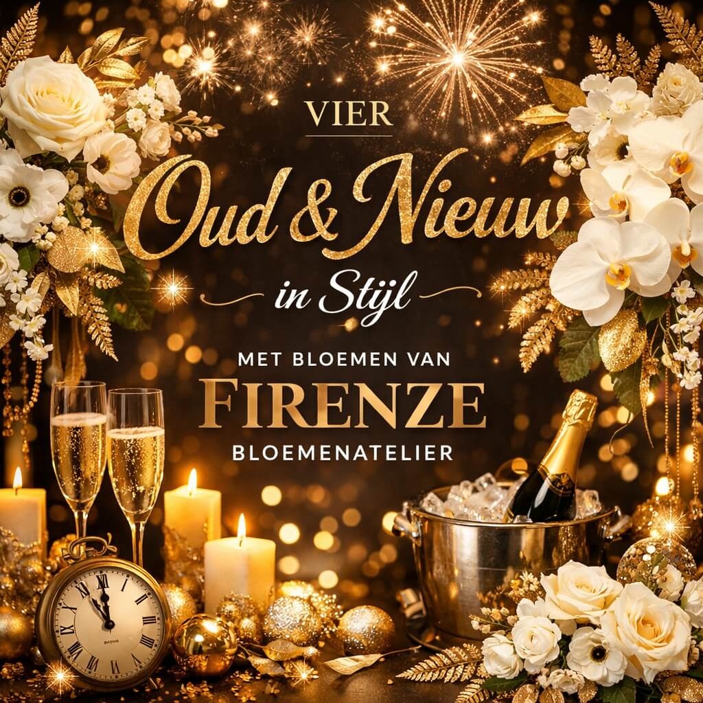 Bloemen oud en nieuw 31 december