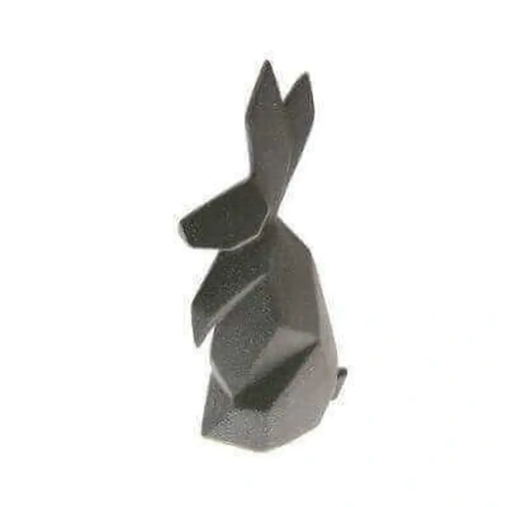 Konijn Staand Modern H29 – Keramiek Decoratiefiguur voor Tafel, Kast en Vensterbank
