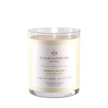 Plantes & Parfums – Geurkaarsen White Bamboo Geurkaars