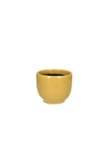 Pot à Fleurs – Jaune Ocre
