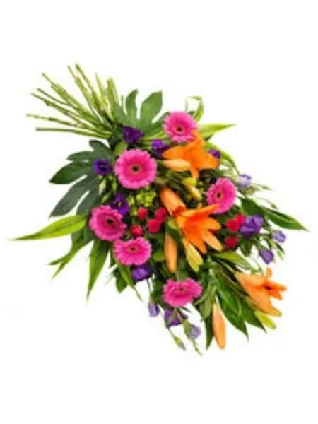 Colorful Funeral Bouquet