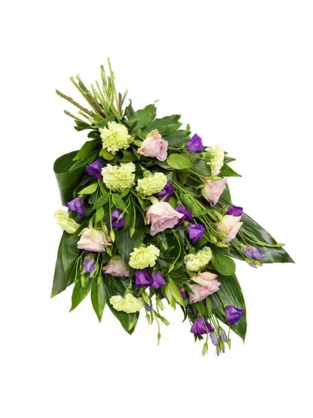Lilac Funeral Bouquet