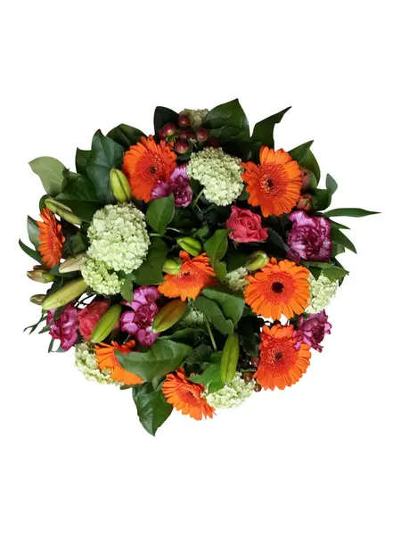 Bouquet Orange-Rose – Joyeux & Frais