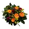  Yellow-Orange & Red Flowers Bouquet