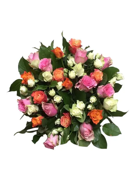 Bouquet de Roses Mélangées – Cadeau populaire