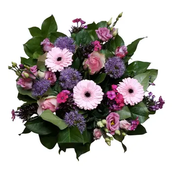 Firenze Bloemenatelier – Handgemaakte Boeketten, Bloemstukken & Planten Bouquet Rose & Violet