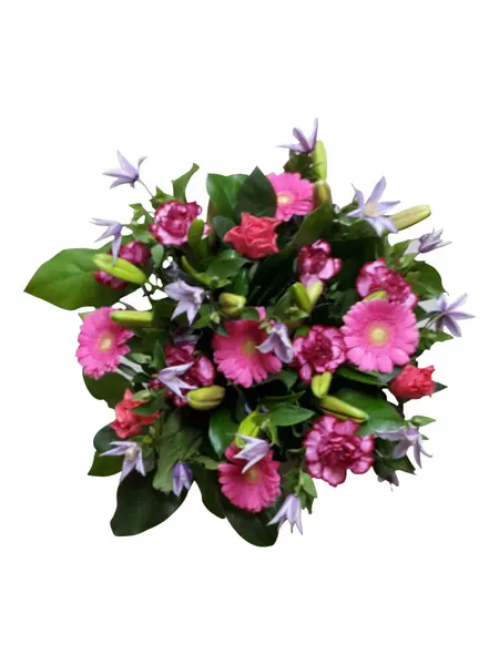 Boeket Roos & Lila