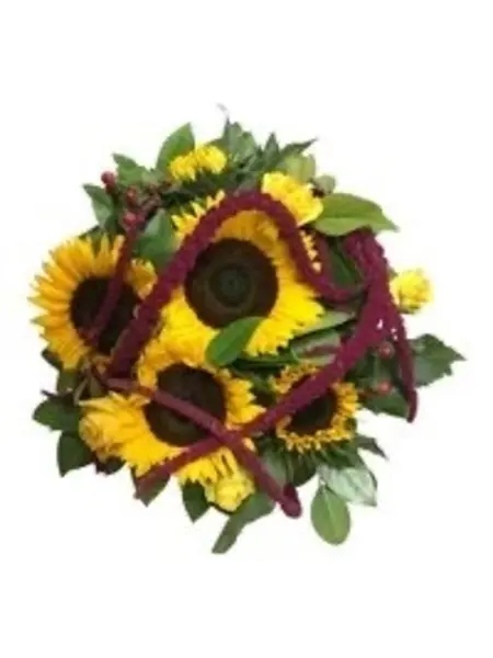 Bouquet Tournesols & Amaranthus