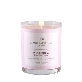 Plantes & Parfums – Geurkaarsen Diva Camellia Scented Candle