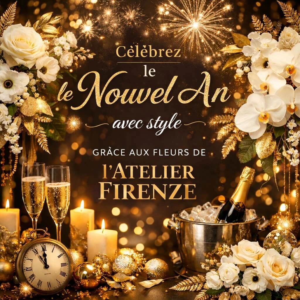 Fleurs de Nouvel An 31 décembre