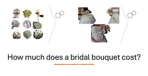 How much does a bridal bouquet cost?