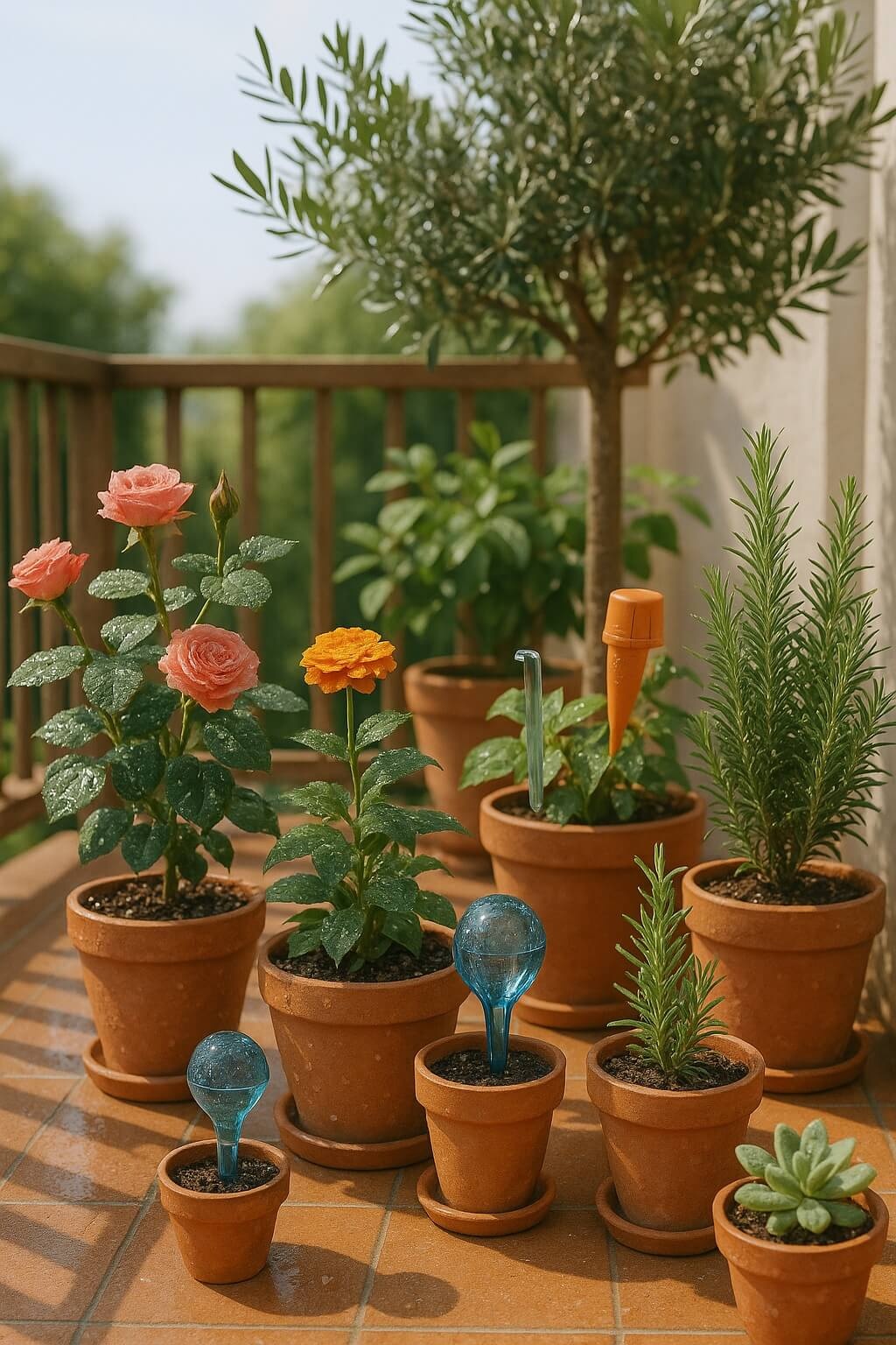 How to Keep Your Potted Plants Alive While on Vacation