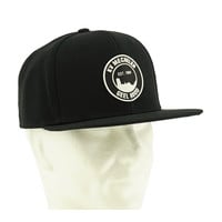 Topfanz Snap back black logo rubber patch