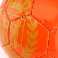 Topfanz Ballon de foot 5 rouge logo doré