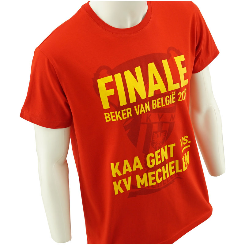 Topfanz T-shirt cup final rood