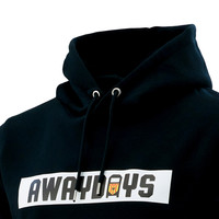 Topfanz Pull noir avec capuchon AWAYDAYS