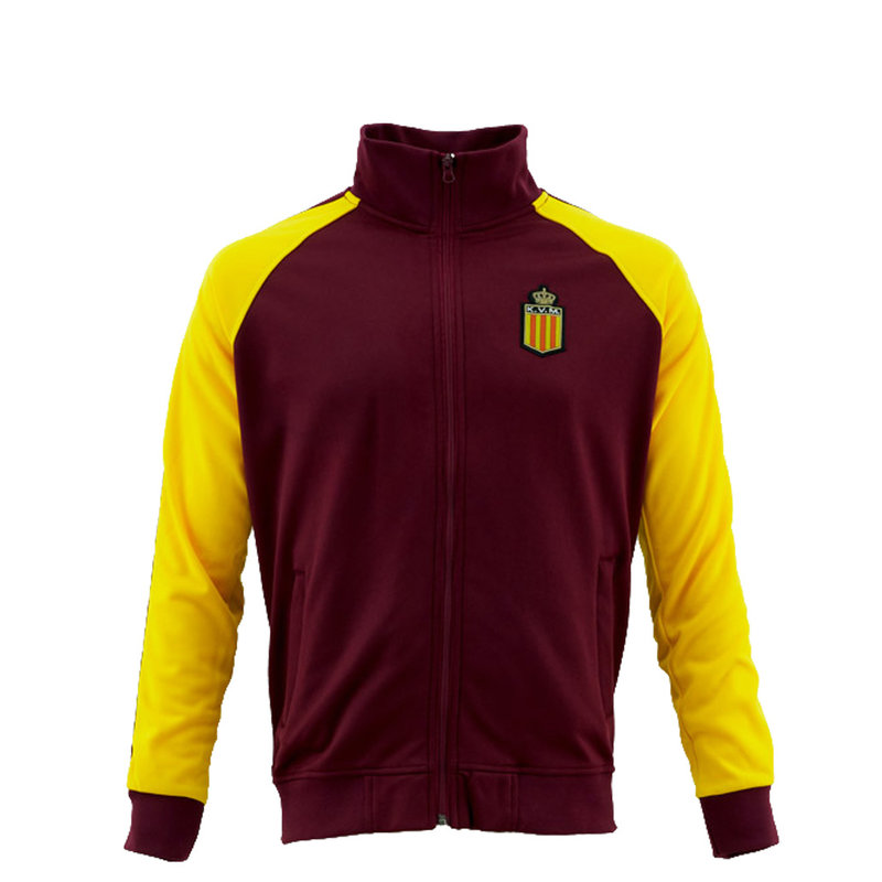 Topfanz Retro vest Geel/Maroon