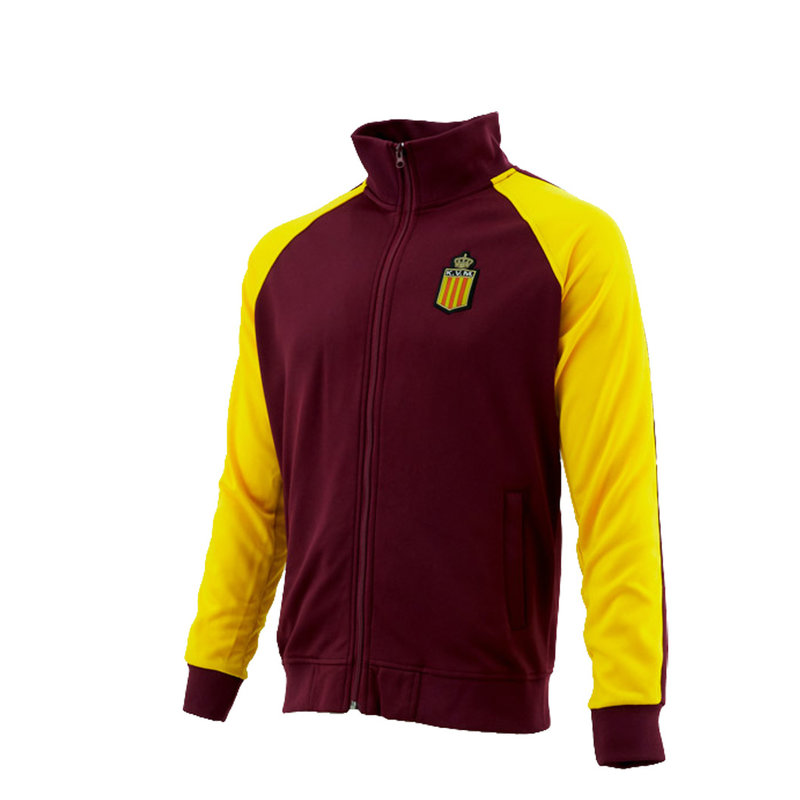 Topfanz Retro vest Geel/Maroon